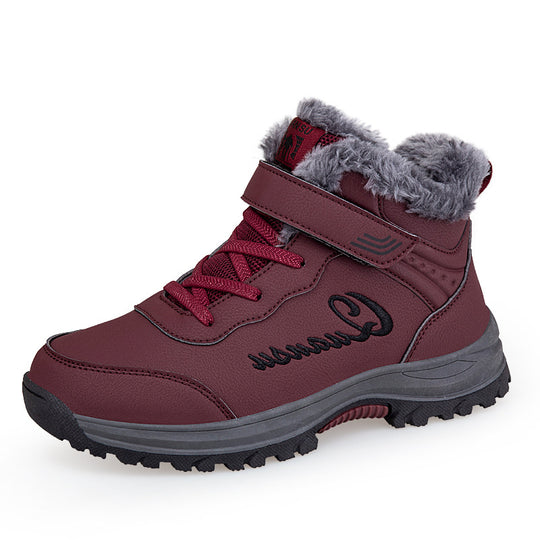 Damen Winterliche Stiefel mit isolierendem Futter und rutschfester Sohle EB