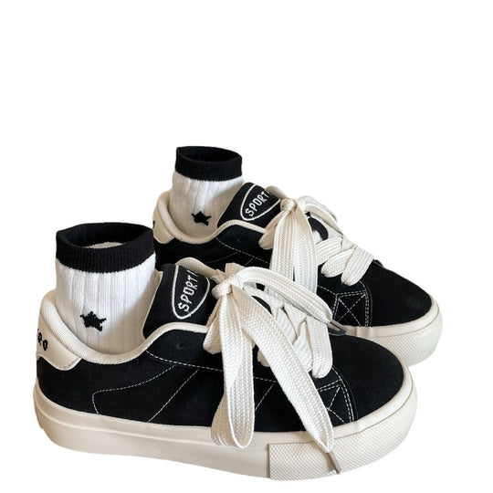 Damen Sportliche Sneaker mit weichem Wildleder-Obermaterial und dämpfender Sohle EB