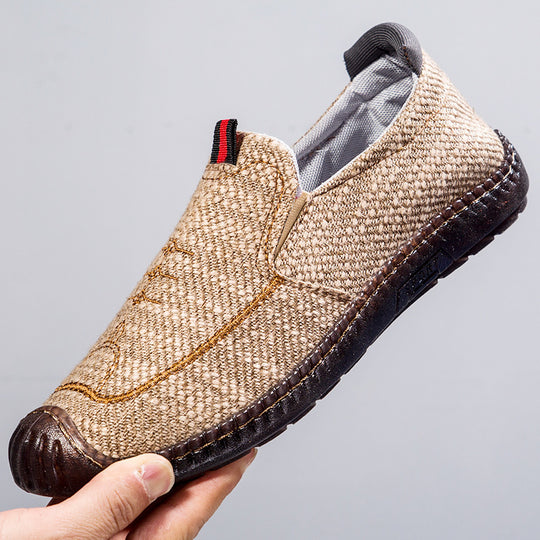 Damen Atmungsaktive Slip-On Freizeitschuhe mit flexiblem Fußbett EB