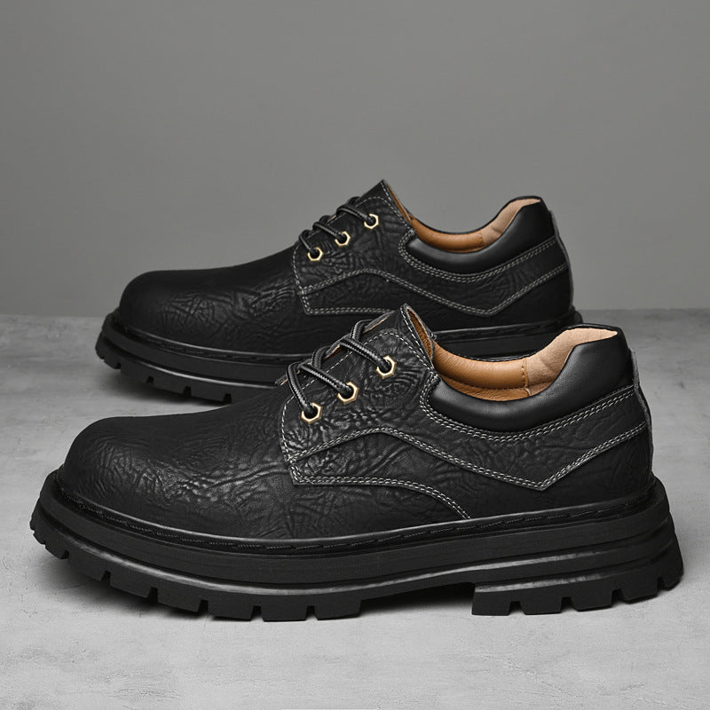 Herren Robuste Schnürschuhe mit rutschfester Gummisohle und atmungsaktivem Obermaterial EB