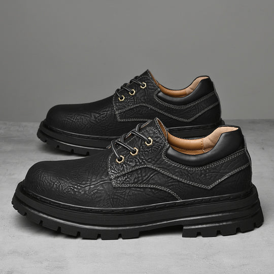 Herren Robuste Schnürschuhe mit rutschfester Gummisohle und atmungsaktivem Obermaterial EB