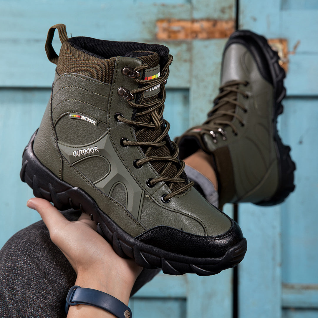 Damen hoch geschnittene Outdoor-Wanderschuhe EB
