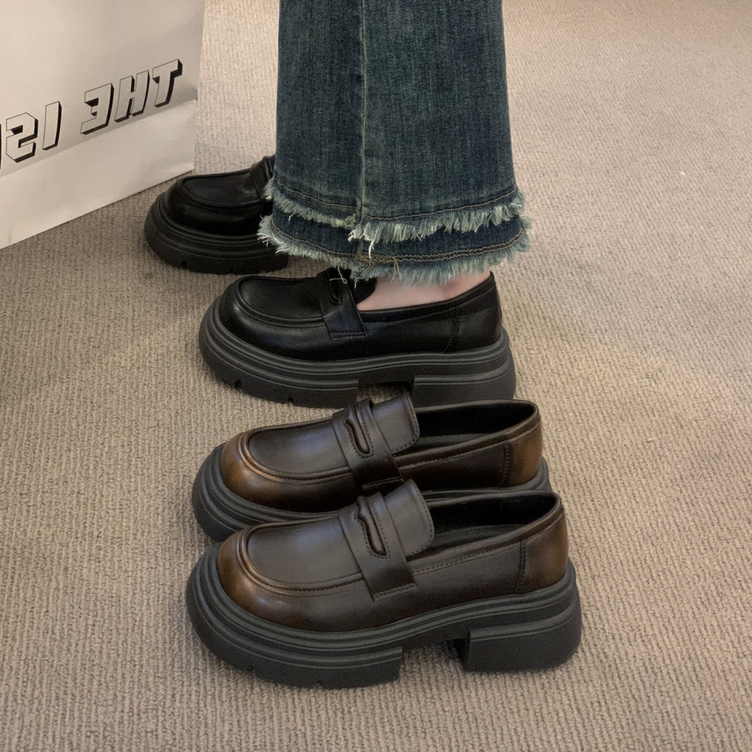 Damen Modische Loafers mit eleganter Profilsohle und komfortablem Fußbett EB