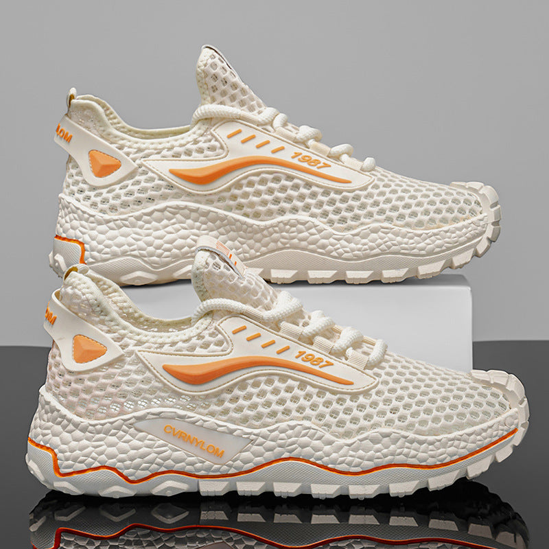 Damen atmungsaktive Performance Sneakers mit rutschfester Außensohle und flexiblem Fersenbereich EB