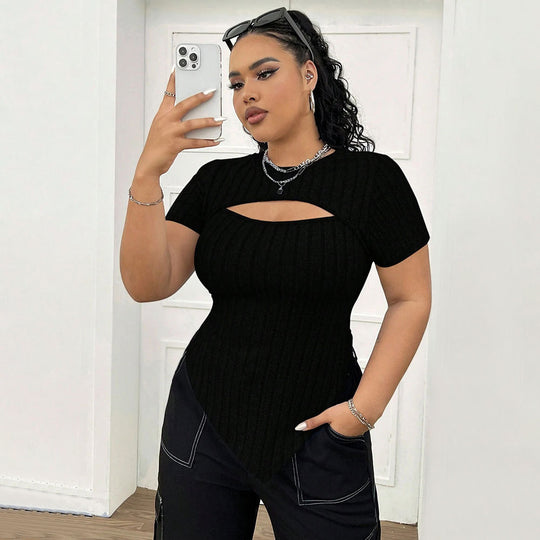Damen schicke Bodys mit Auschnitt EB