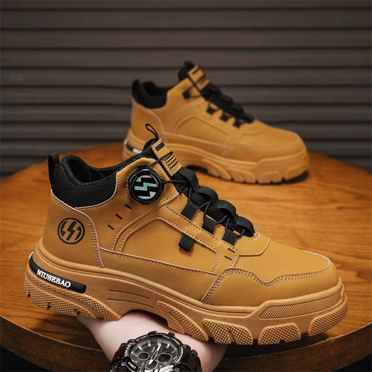 Damen Hochgeschnittene Sneakers mit rutschfester Sohle und atmungsaktivem Futter EB