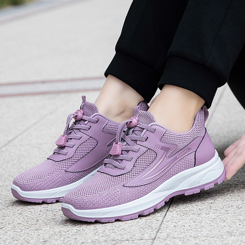 Damen Hochmoderne Laufschuhe mit atmungsaktivem Obermaterial und flexibler Sohle EB