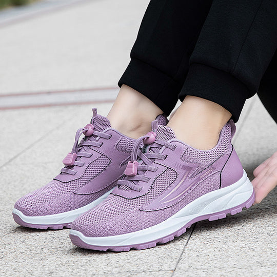 Damen Hochmoderne Laufschuhe mit atmungsaktivem Obermaterial und flexibler Sohle EB