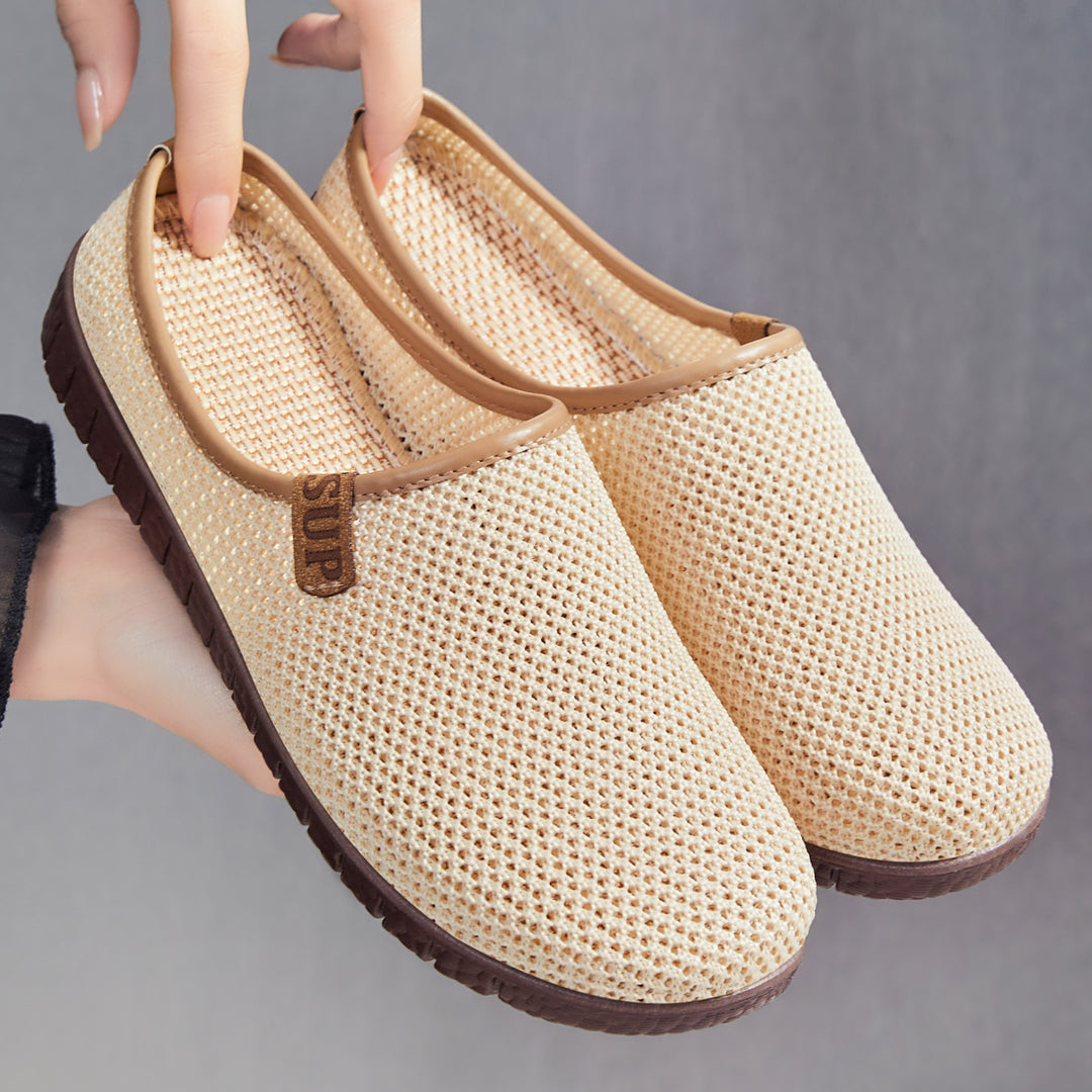 Damen Atmungsaktive Komfort-Slipper EB