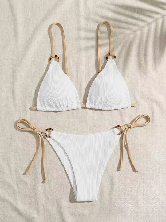 Damen Dreiecksbikini mit verstellbarem Träger EB
