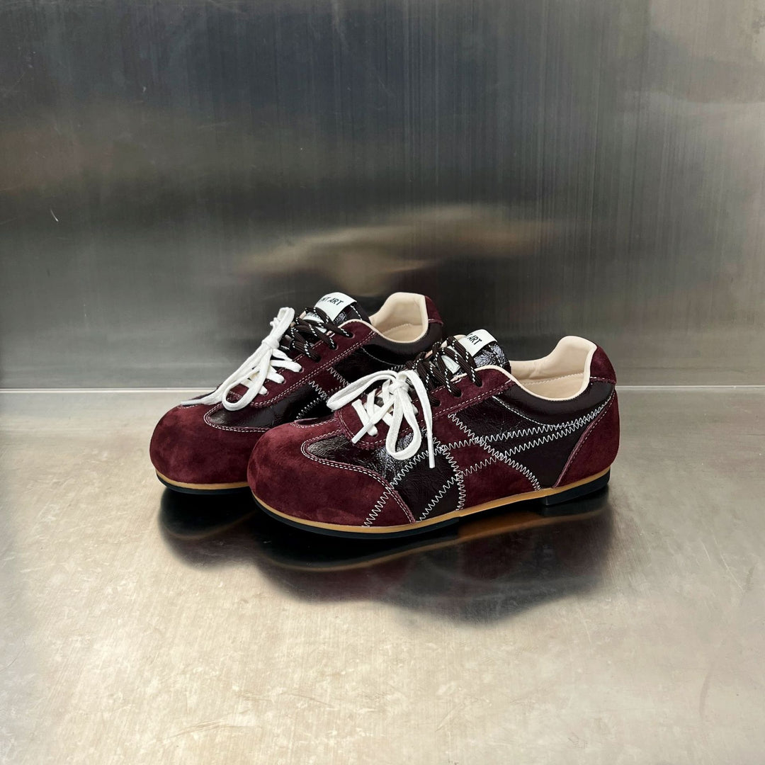 Damen Sportive Sneakers mit atmungsaktiver Multimaterial-Oberfläche EB