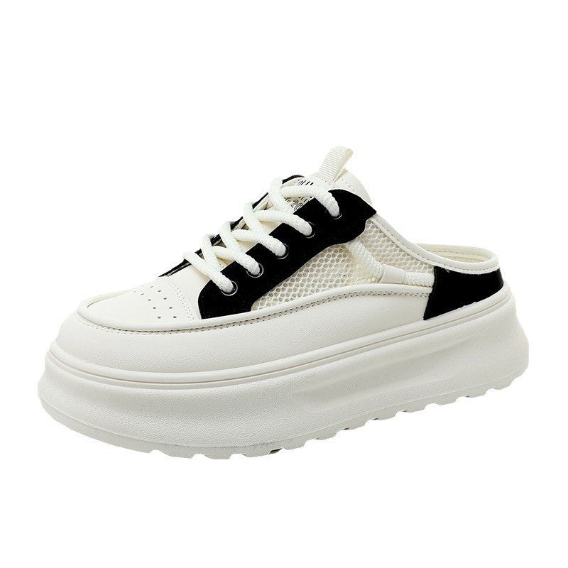 Damen Slipper Sneakers mit ergonomischem Komfort und atmungsaktiver Mesh-Oberfläche EB