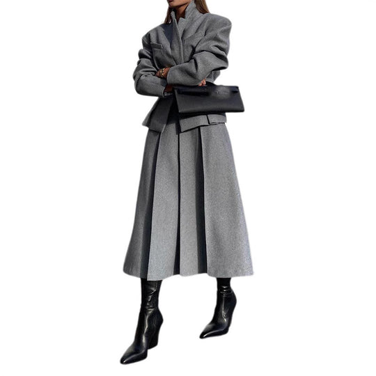 Damen Oversize Wollblazer im modernen Schnitt EB