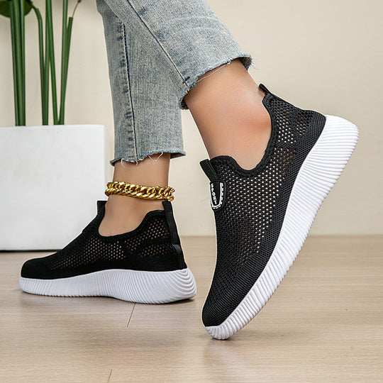 Damen atmungsaktive Mesh Sneakers EB