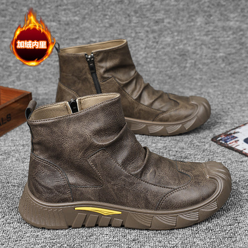 Damen Modische Winter-Stiefeletten mit isolierendem Innenfutter und rutschfester Sohle EB
