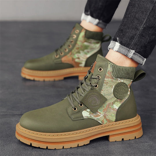 Herren modische und robuste Wanderschuhe mit rutschfester Sohle EB