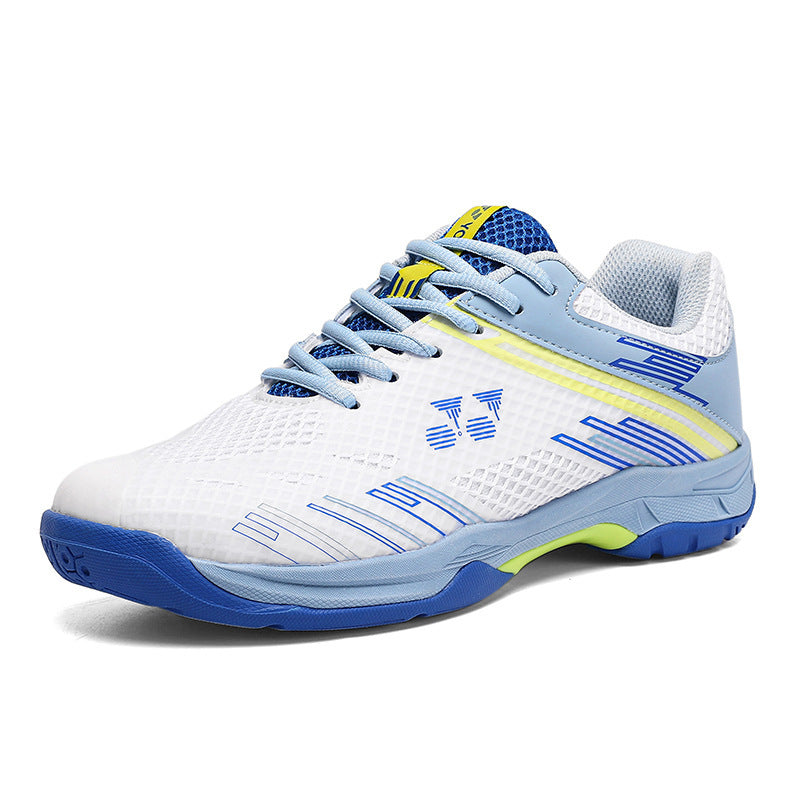 Unisex leichte atmungsaktive Indoor-Tennisschuhe mit stabiler nicht abfärbender Sohle und stoßdämpfung EB