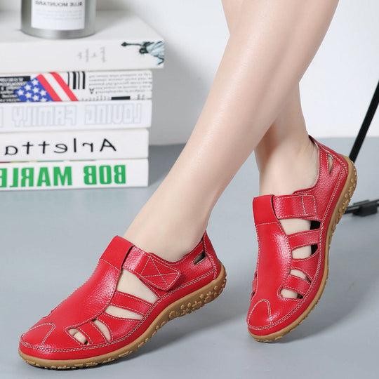 Damen Bequeme Freizeitschuhe mit atmungsaktivem Obermaterial und rutschfester Sohle EB