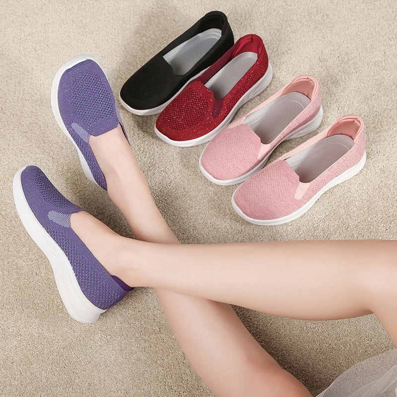 Damen Atmungsaktive Freizeit-Slipper mit rutschfester Sohle EB