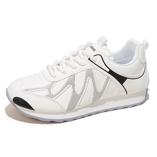 Damen Sportliche Fitness Sneakers mit atmungsaktivem Obermaterial und griffiger Laufsohle EB