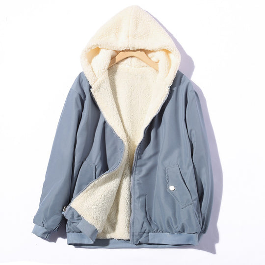 Damen Kuschelige Fleece-Jacke EB