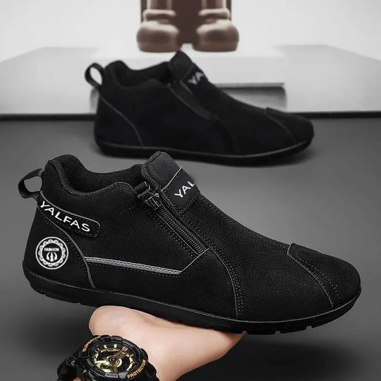 Damen Leichte und wasserabweisende Ankle Boots mit praktischem Reißverschluss EB