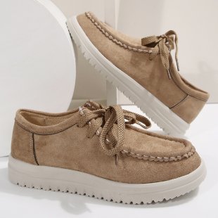 Damen Mokassins mit weichem Wildleder und rutschfester Sohle EB