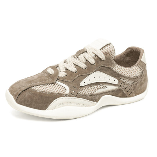 Herren Wildleder-Mesh Casual-Sneaker mit ergonomischer Komfortsohle EB