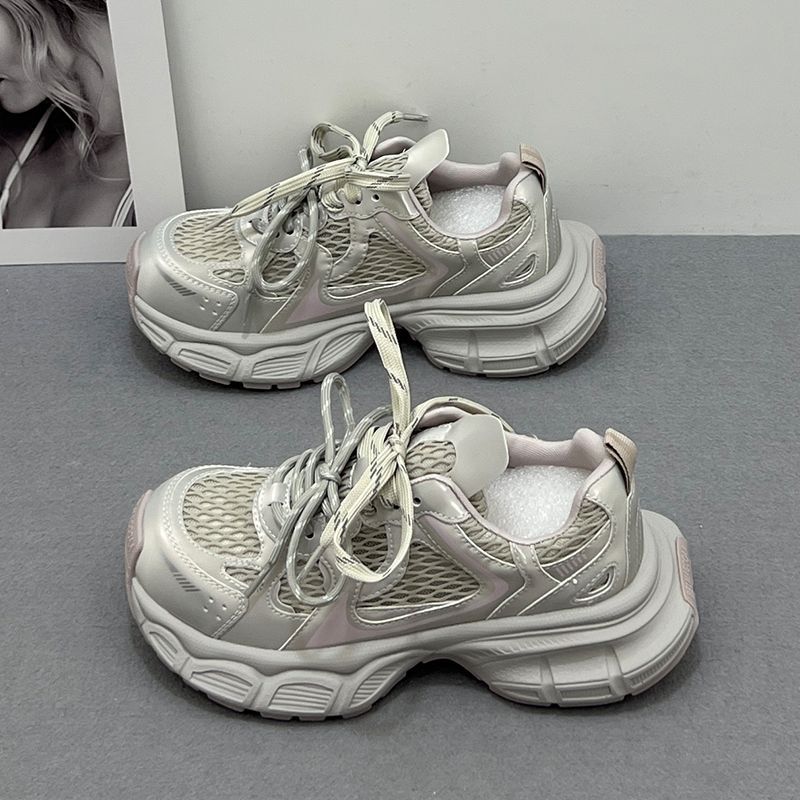 Damen Sportliche Lauf-Sneaker mit atmungsaktiver Netzstruktur und trendigem Design EB