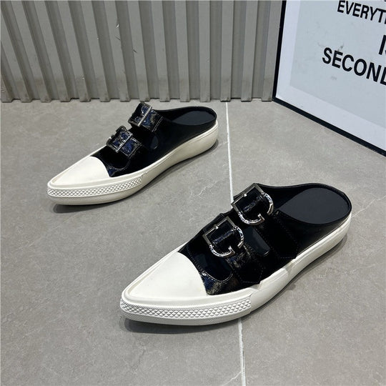 Damen Sneakers mit verstellbaren Schnallen und zeitgemäßem Design EB
