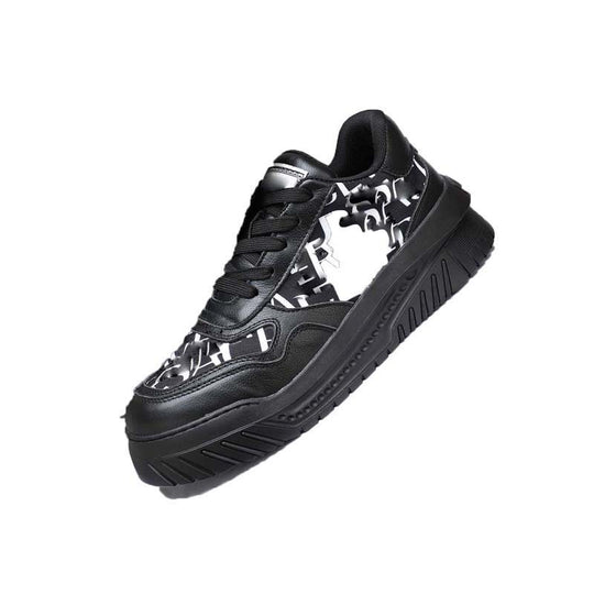 Damen Sportliche Sneakers mit trendy Druckmuster von EB