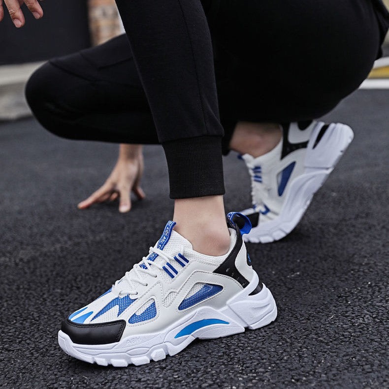 Damen Sportliche Mesh Sneakers mit dämpfendem Profil und atmungsaktiver Konstruktion EB