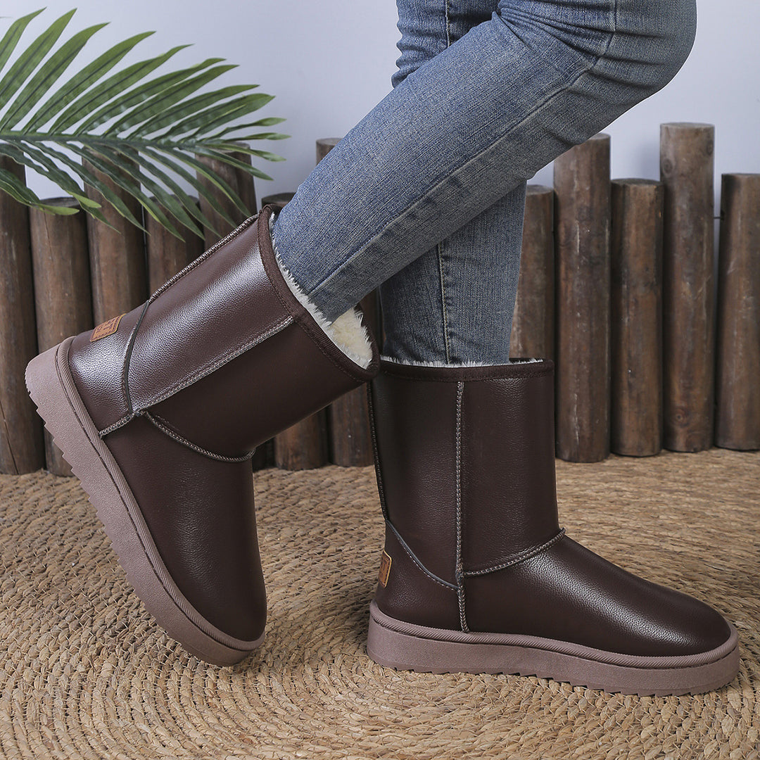Damen Kuschelige Winterboots EB