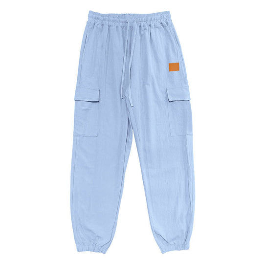 Herren Cargo-Hose mit elastischem Bund und praktischen Taschen EB