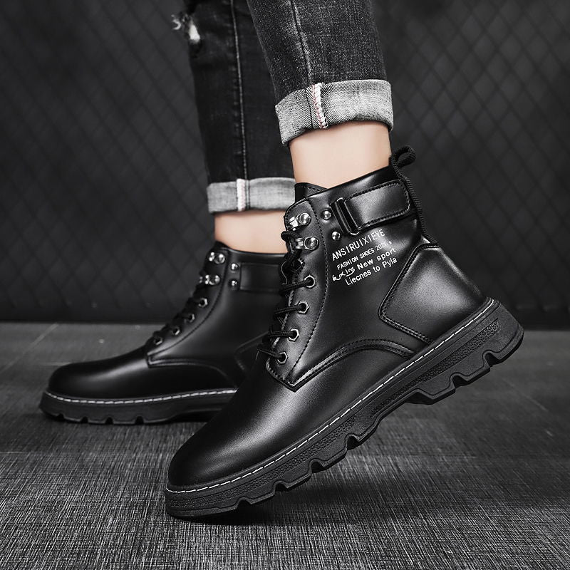 Herren Stiefel mit robuster Sohle und modischem Design EB