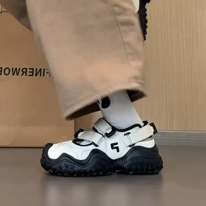 Damen Outdoor-Sneaker mit atmungsaktiver Mesh-Oberfläche und rutschfester Profilsohle EB