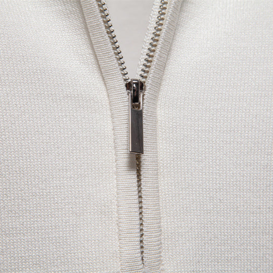 Herren Polohemd mit kurzer Knopfleiste und strukturiertem Design EB