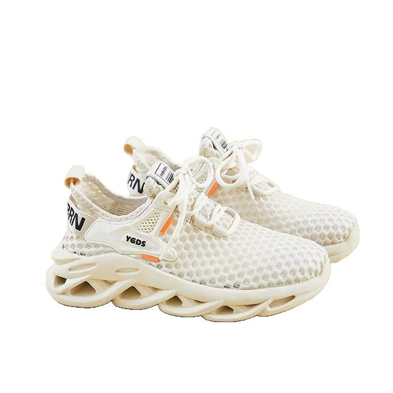Damen Mesh-Sneaker mit atmungsaktiver Obermaterial und dämpfender Sohle EB