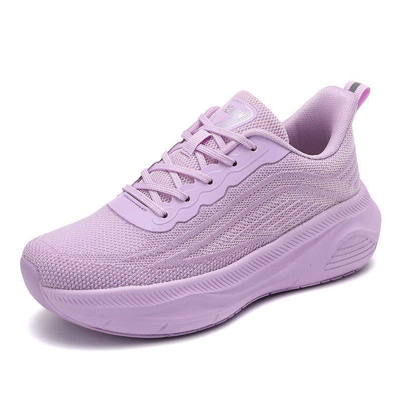 Damen Sportliche Lauf-Sneaker mit atmungsaktivem Obermaterial und stoßdämpfender Sohle EB