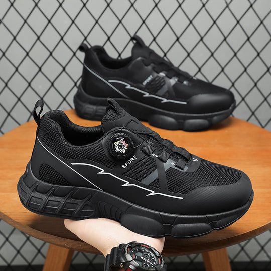 Herren Sportliche Laufschuhe mit innovativem Schnellschnürsystem und stoßdämpfender Sohle EB
