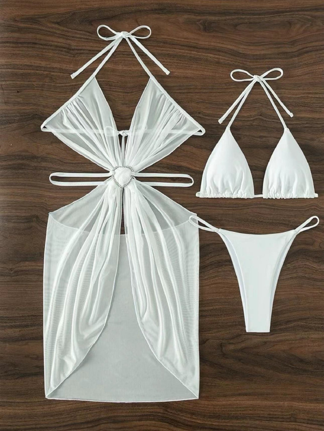 Damen Badeanzug mit eleganter Schnittführung EB