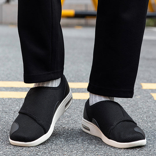 Damen Slip-On Sneakers mit atmungsaktivem Mesh-Obermaterial und dämpfender Sohle EB