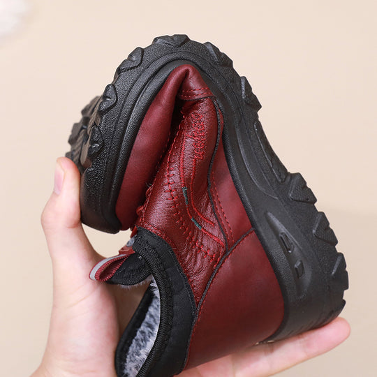 Damen Sportliche und komfortable Wander-Sneaker mit wärmendem Innenfutter EB
