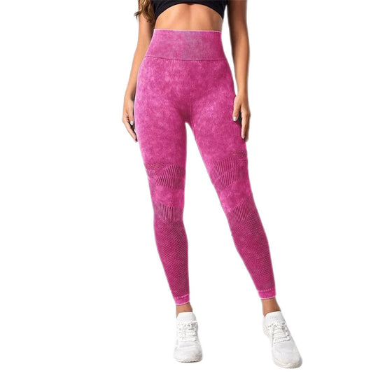 Damen Sculpting Leggings mit hohem Bund und innovativer Textur EB
