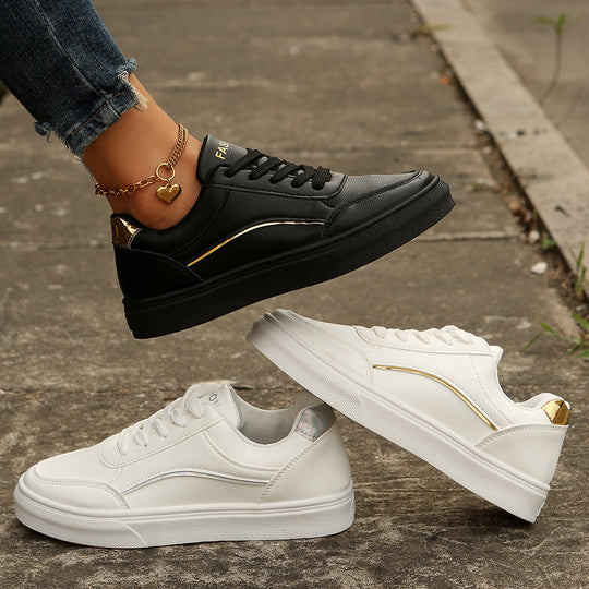 Damen Sportliche Sneaker mit reflektierenden Akzenten EB