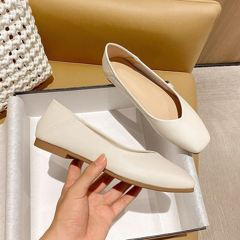 Damen Klassische Ballerinas mit elegantem Schnitt und bequemer Innensohle EB