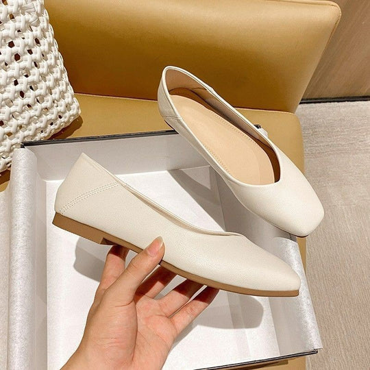 Damen Klassische Ballerinas mit elegantem Schnitt und bequemer Innensohle EB