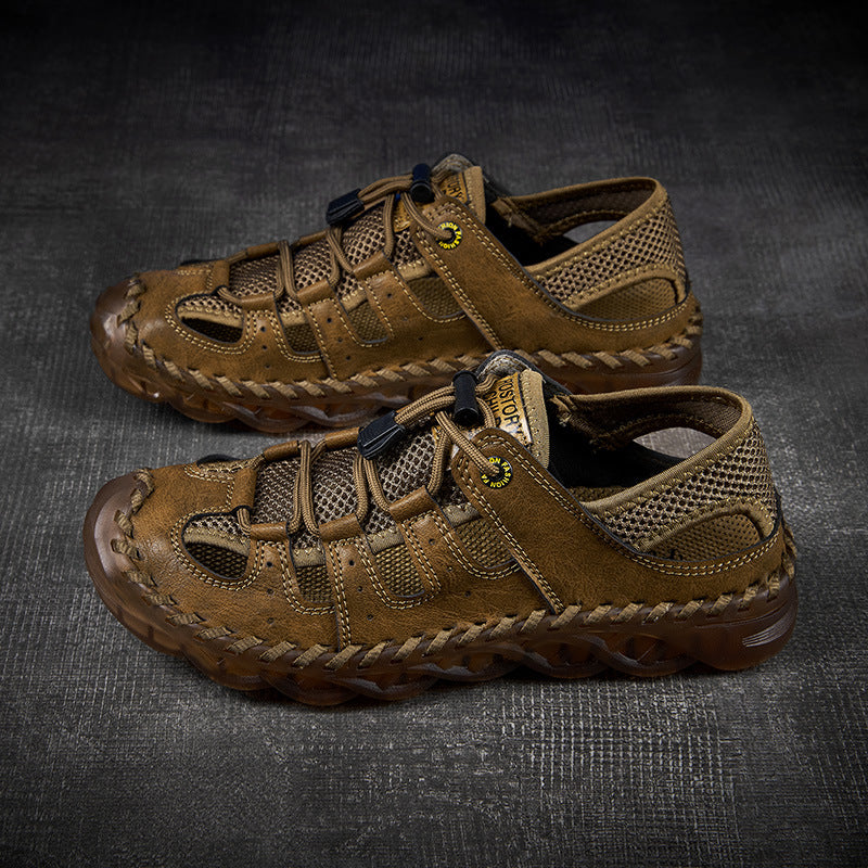 Damen Athletische Sandalen mit atmungsaktivem Netz und rutschfester Sohle EB