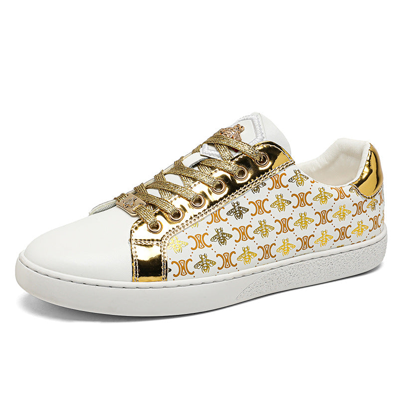 Damen Modische Elegante Sneakers mit edlen Details EB