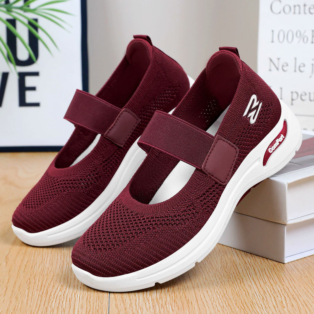 Damen Komfortable und atmungsaktive Walking Sneakers EB